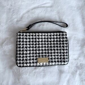 Ralph Lauren Houndstooth Wristlet